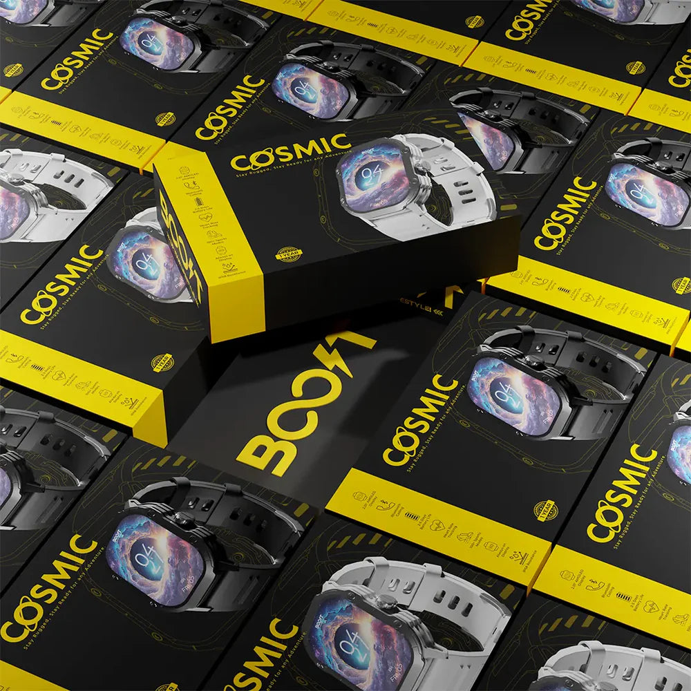 Boost Cosmic Smart Watch - Lightning Silver