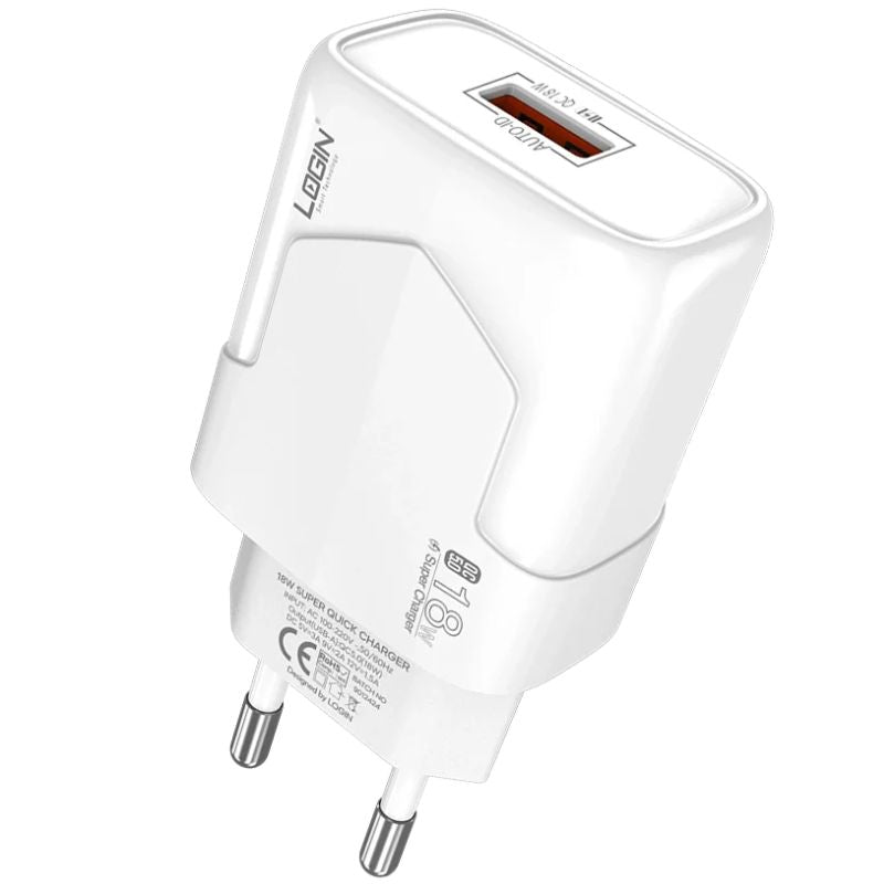 Login L-410 18 Watt Charger With Official Warranty