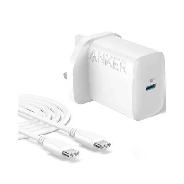 Anker 20W HighSpeed Charger with usb-c cable