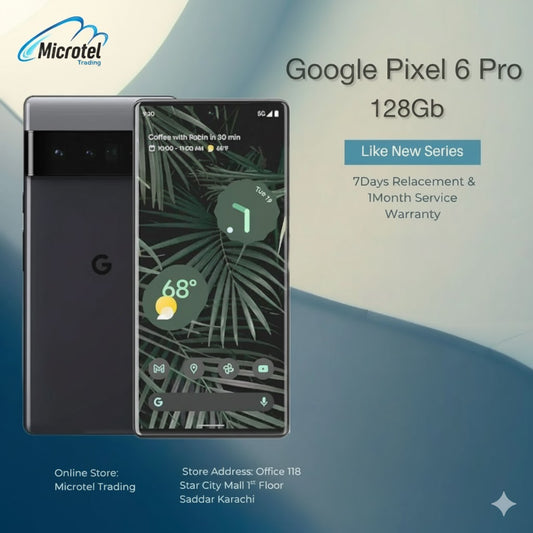 Google Pixel 6 Pro 128GB Official PTA Approved Like New 3 Months Warranty
