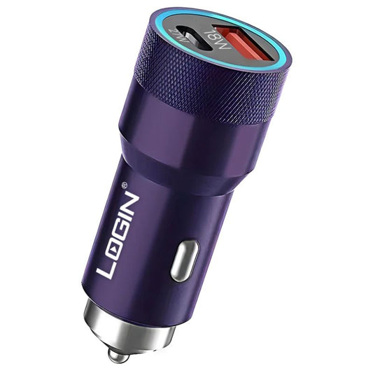 Login L-601 Car Charger With Official Warranty