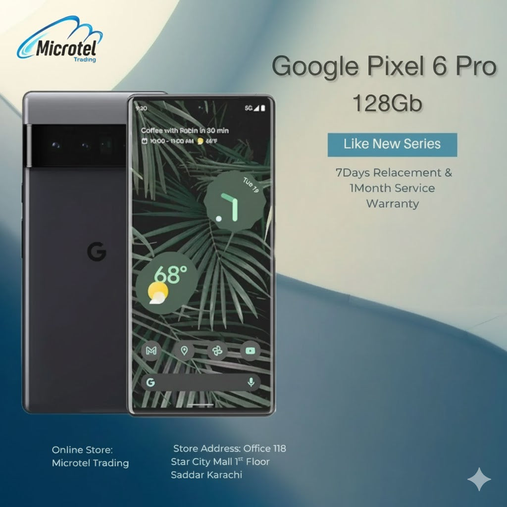 Google Pixel 6 Pro 128GB Official PTA Approved Like New 3 Months Warranty